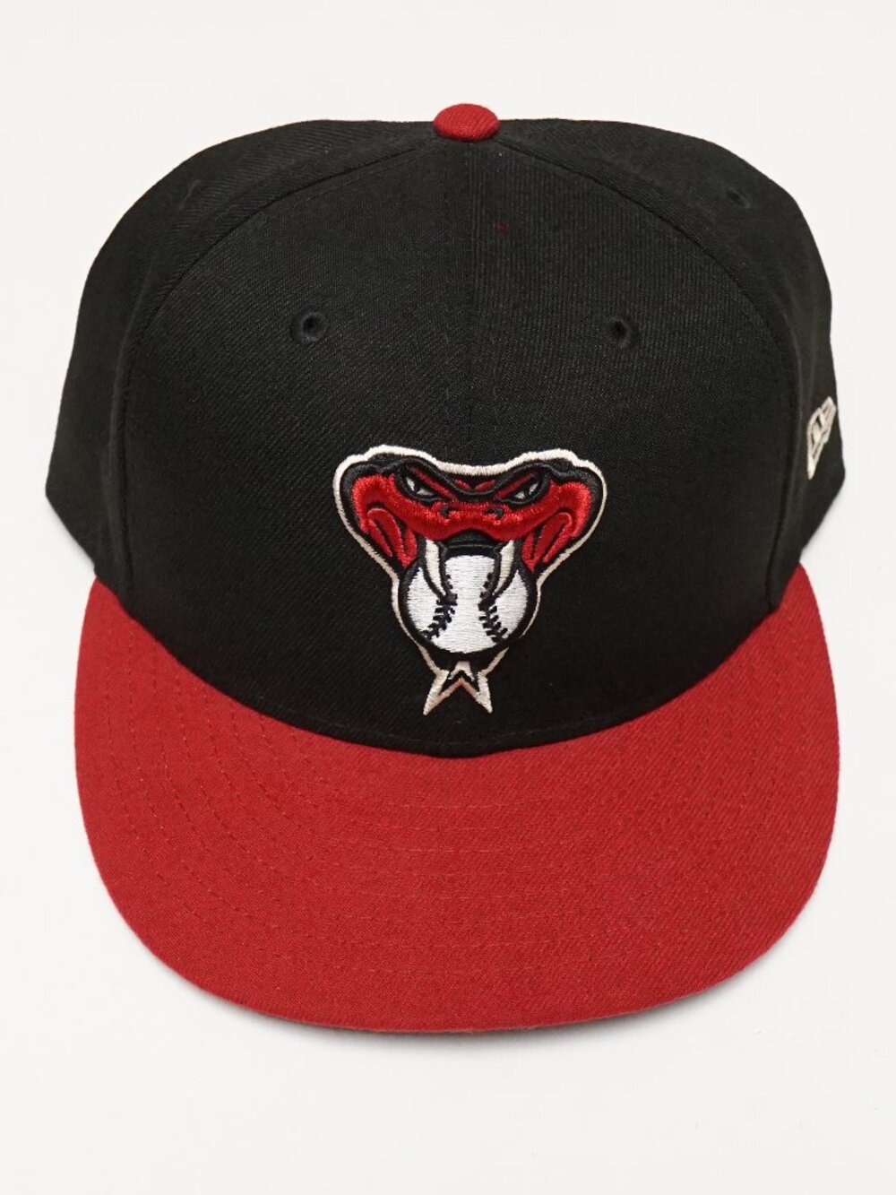 New Era Arizona Diamondbacks Alternate Snake Logo 59FIFTY On Field Hat Siz 7 3/4